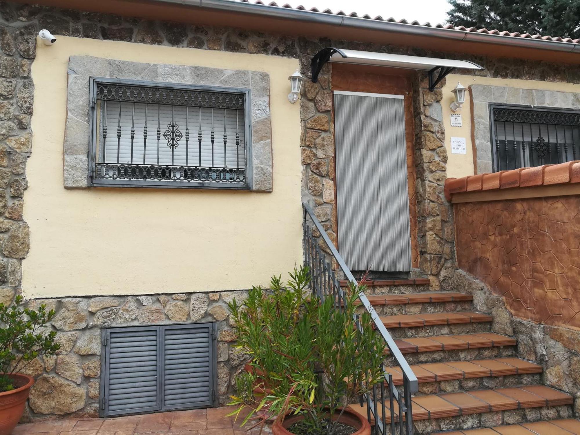 Casa Rural Higueras Santa María de la Alameda Buitenkant foto